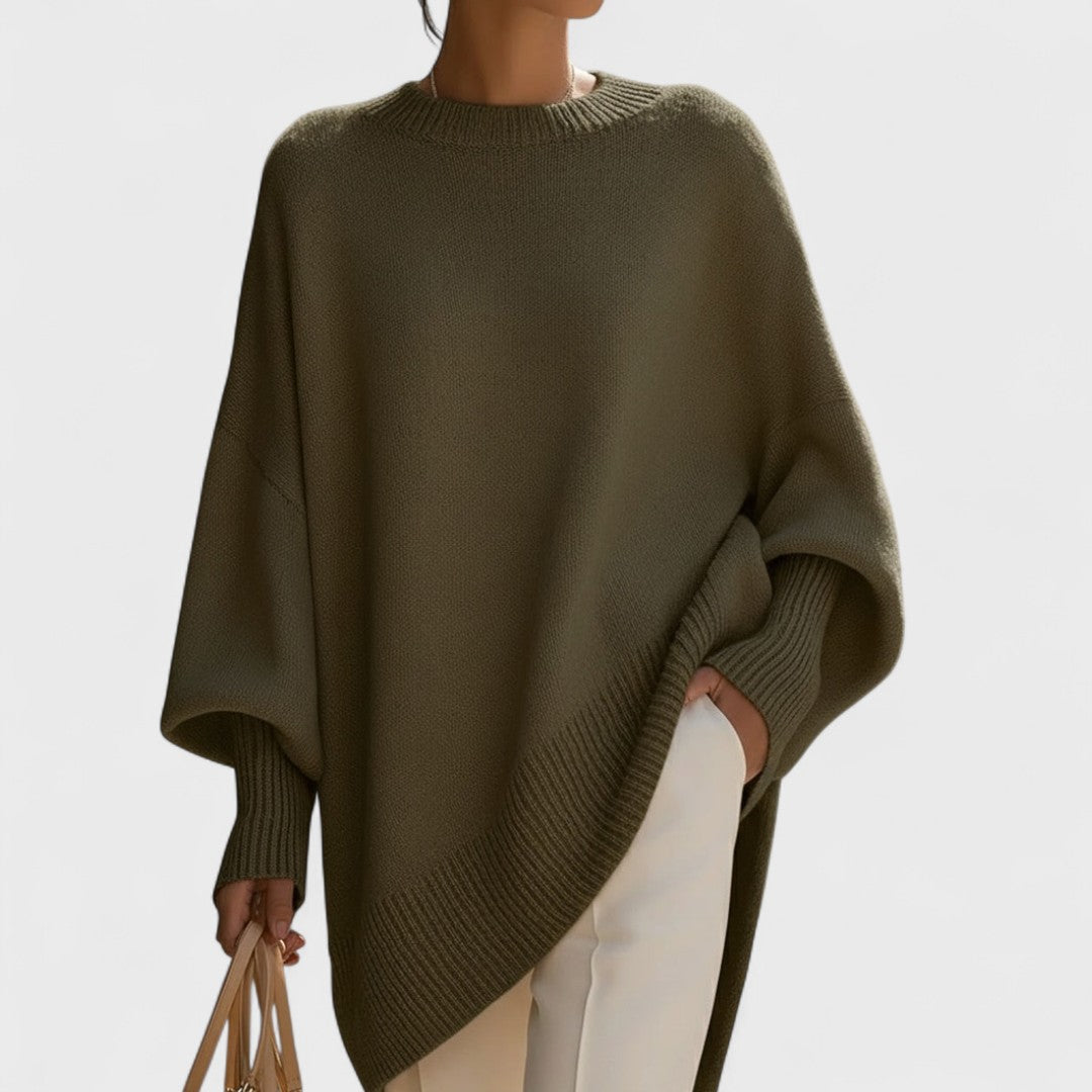 Livia – Elegant och enkel oversize-poncho