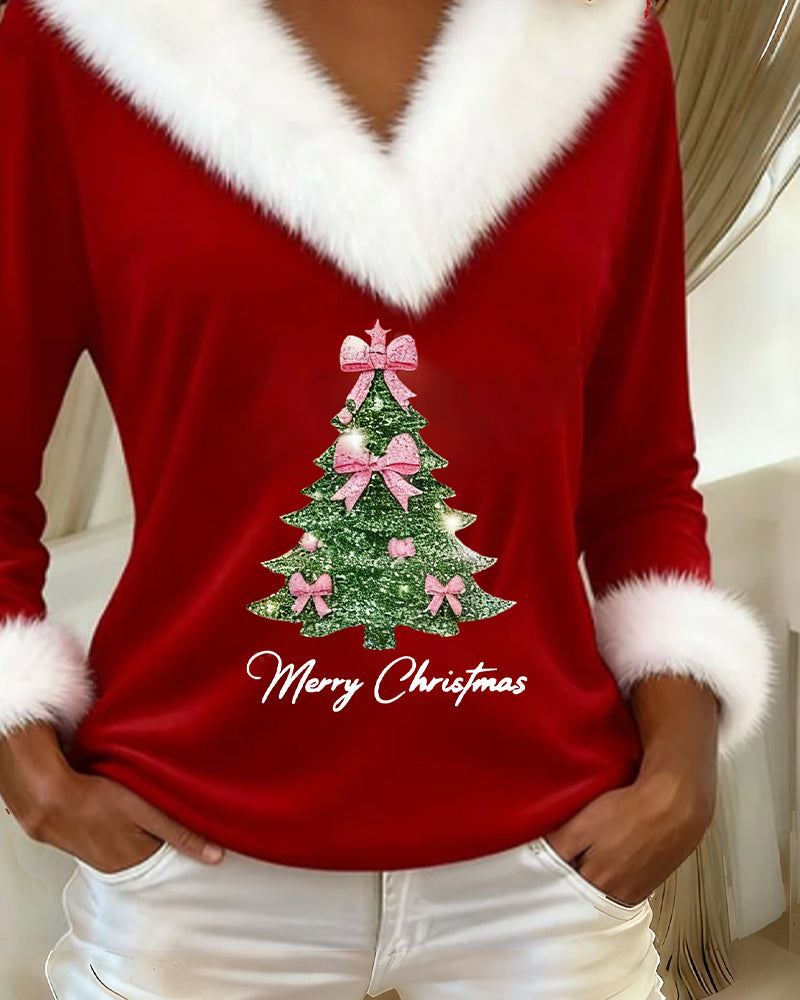 Anavelle - Topp Elegant Casual med Pälskant