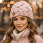Elena Vintermössa för kvinnor - Varm - Stickad