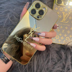 Lyxigt Spegel Guld 'Yes Love' iPhone-skal