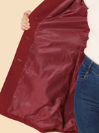 Helena | Damvinterkappa med en knapp